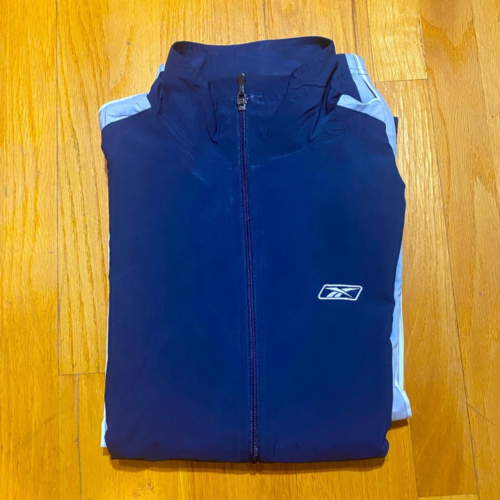 Navy Reebok Jacket - Picture 3 of 5